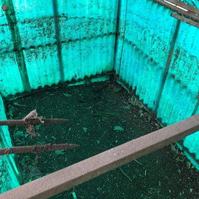 Waste Management Compost Bin interior